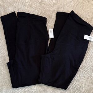 Black Old Navy Maternity Leggings - Pack of 2